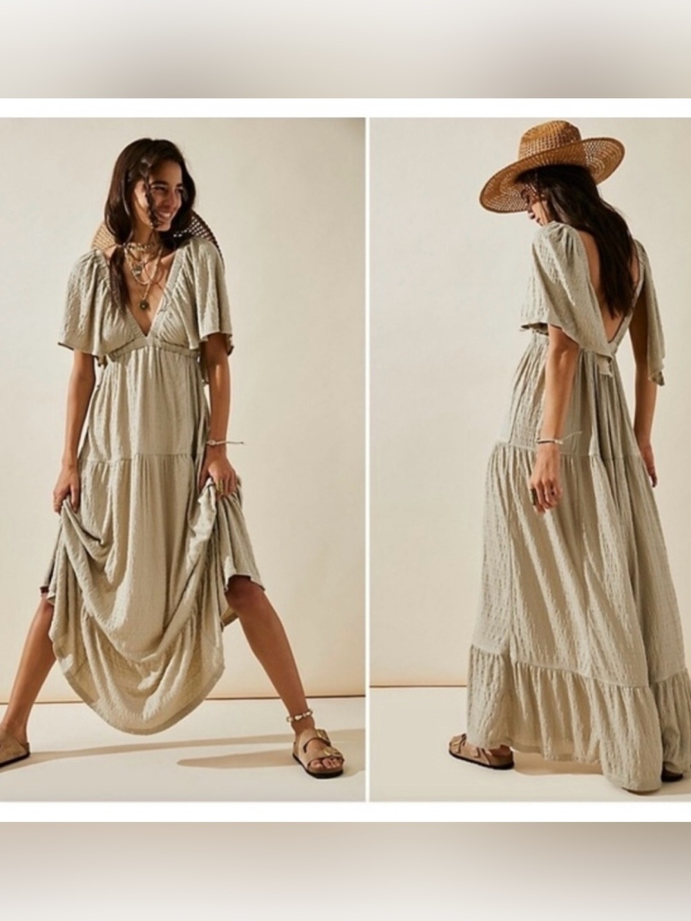 NWT Free People La La Maxi Dress